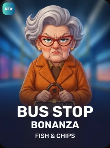 Bus Stop Bonanza from Fish & Chips, playable in the Amunbet lobby