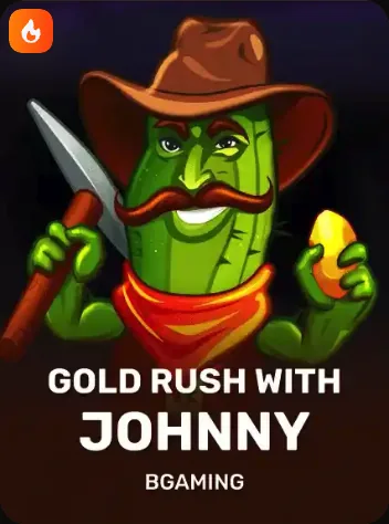 Gold Rush with Johnny from BGaming, playable in the Amunbet lobby